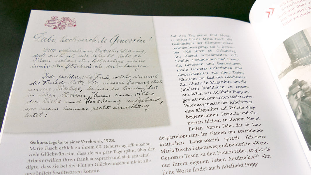 Maria Tusch. Von der Tabakarbeiterin zu Kärntens erster Nationalrätin