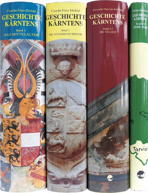 Geschichte Kärntens 4 Bände
